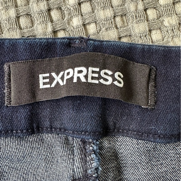 Express LIKE NEW high rise Barely boot “Stretch Plus Denim Perfect” size 14R - Picture 2 of 4